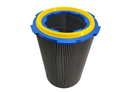 Six ear quick detachable dust removal filter element