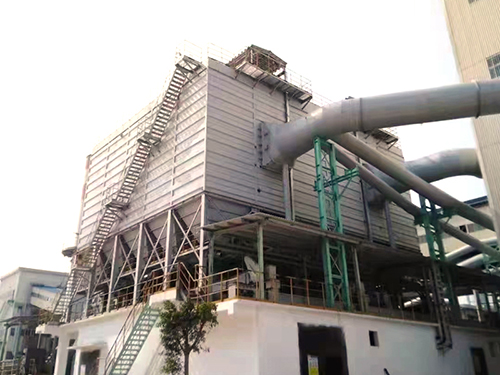 Large pulse dust collector