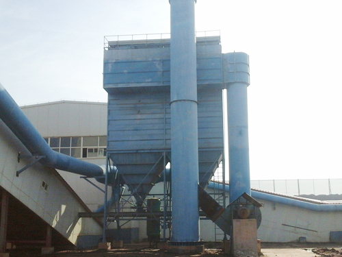 Mine vibrating screen dust collector