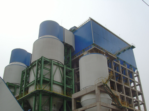 Steel slag bag filter