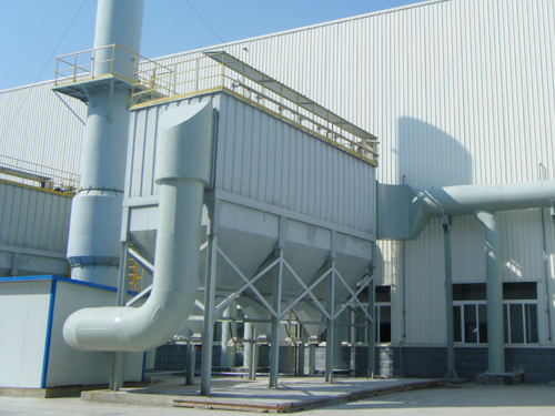 Pulse bag filter in coal preparation workshop