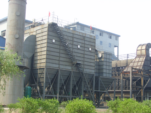 Pulse bag filter for coke blocking and dust removal system